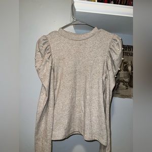 Zara pearl top